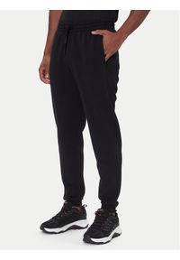 Rossignol Spodnie dresowe RLOMP12 Czarny Regular Fit. Kolor: czarny. Materiał: bawełna