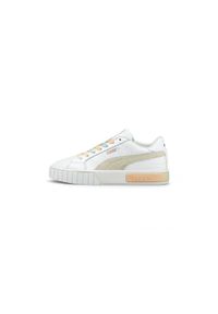 Buty do chodzenia damskie Puma Cali Star Gl. Zapięcie: sznurówki. Kolor: biały. Materiał: materiał, skóra, tkanina, syntetyk. Szerokość cholewki: normalna. Sport: turystyka piesza