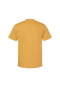 GILDAN - Koszulka Unisex Dla Dorosłych Softstyle Midweight. Kolor: żółty. Sport: turystyka piesza