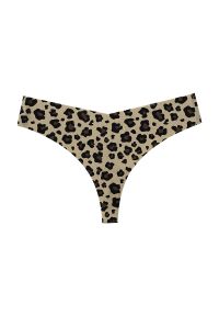 Intica - Stringi bezszwowe z subtelnym wzorem Aracely. Materiał: tkanina