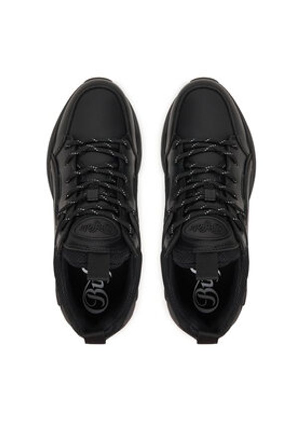 Buffalo Sneakersy Binary C 1410076 Czarny. Kolor: czarny. Materiał: skóra