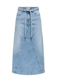 only - ONLY Spódnica jeansowa Sophia 15339020 Niebieski Regular Fit. Kolor: niebieski. Materiał: bawełna #7
