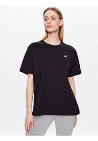 Champion T-Shirt 115498 Czarny Regular Fit. Kolor: czarny. Materiał: bawełna
