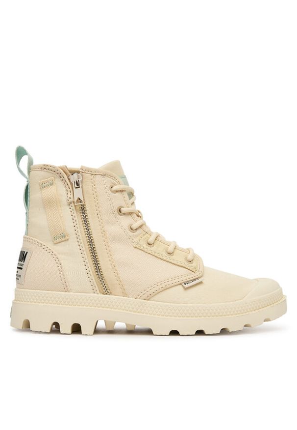 Palladium Trapery Pampadetroitzip Su 94612-280-M Beżowy. Kolor: beżowy. Materiał: materiał