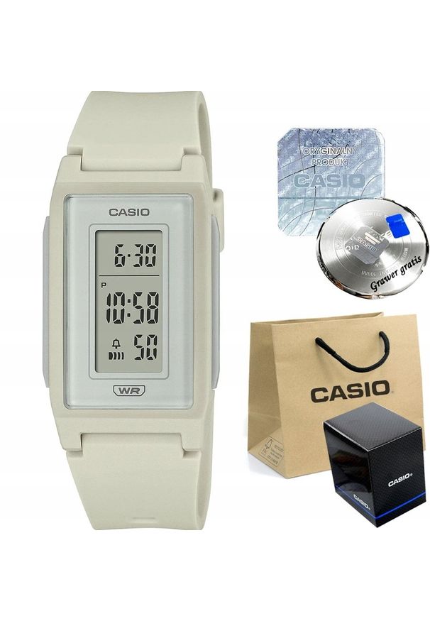 Zegarek Casio Zegarek damski POLIA-8EF z GRAWEREM