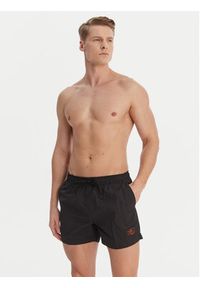 Hugo - HUGO Szorty kąpielowe Dominica 50493450 Czarny Regular Fit. Kolor: czarny. Materiał: syntetyk #4