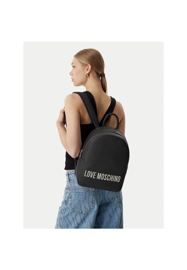 Love Moschino - Plecak LOVE MOSCHINO. Kolor: czarny