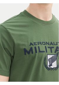 Aeronautica Militare T-Shirt 251TS2379J674 Zielony Regular Fit. Kolor: zielony. Materiał: bawełna #4