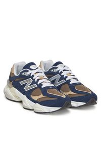 New Balance Sneakersy GC9060BF Granatowy. Kolor: niebieski. Materiał: zamsz, skóra #5
