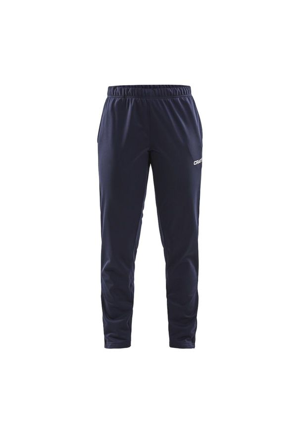 Spodnie damskie Craft squad. Kolor: niebieski. Materiał: syntetyk, materiał. Sport: fitness