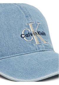 Calvin Klein Jeans Czapka z daszkiem LV04G5007G Niebieski. Kolor: niebieski. Materiał: materiał, bawełna #3