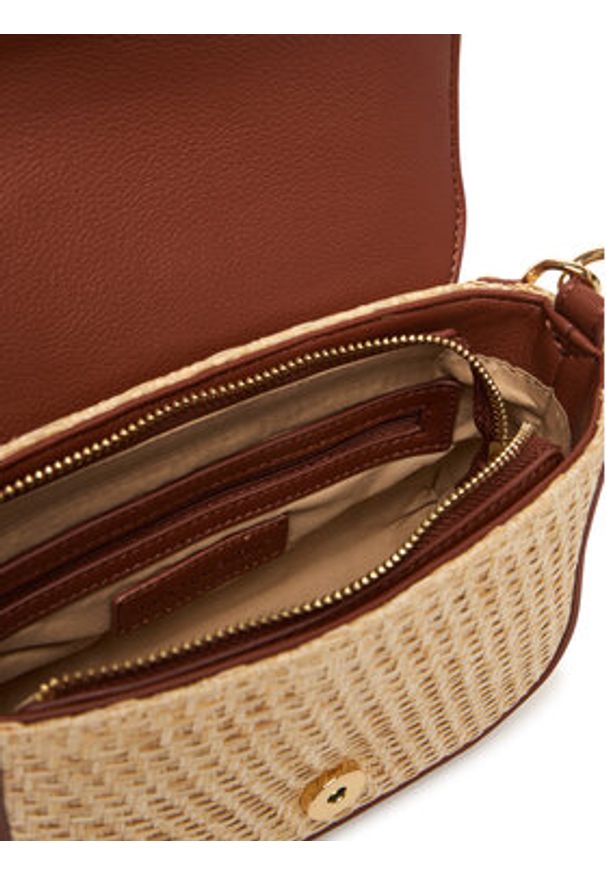 VALENTINO - Valentino Torebka Demetra VBS9R909 Beżowy. Kolor: beżowy