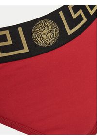 VERSACE - Versace Figi klasyczne z wysokim stanem AUD01050 1A10011 Czerwony. Stan: podwyższony. Kolor: czerwony. Materiał: bawełna #5