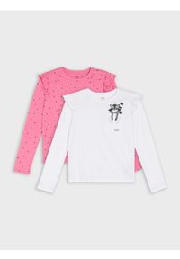 Sinsay - Koszulki z długimi rękawami 2 pack - wielobarwny. Długość rękawa: długi rękaw. Długość: długie #1