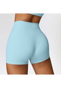 Intica - Krótkie legginsy sportowe z wysokim stanem i oddychającym materiałem Betsi. Stan: podwyższony. Kolor: czarny. Materiał: materiał. Długość: krótkie. Sport: fitness #11