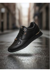 MEXX Sneakersy CEO-MI001008343W Czarny. Kolor: czarny. Materiał: skóra #6