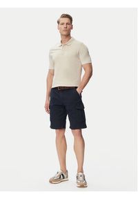 Guess Polo M6GP60 K3076 Beżowy jasny Regular Fit. Typ kołnierza: polo. Kolor: beżowy. Materiał: bawełna #2
