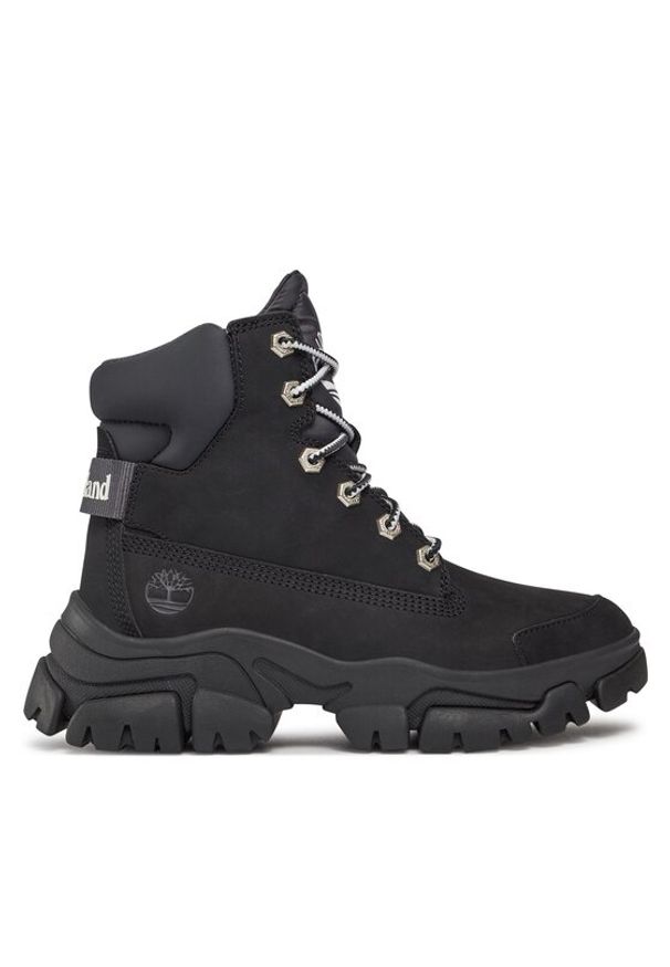 Timberland Botki Adley Way Sneaker Boot TB0A5XBG0151 Czarny. Kolor: czarny. Materiał: nubuk, skóra