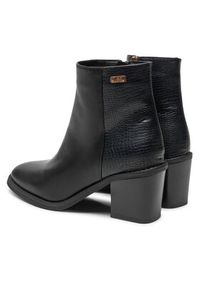 Lee Botki Amelia 50243017.11A Czarny. Kolor: czarny. Materiał: skóra #6