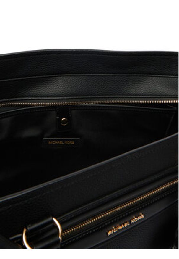 MICHAEL Michael Kors Torebka 30S6GTVT9L Czarny. Kolor: czarny. Materiał: skórzane