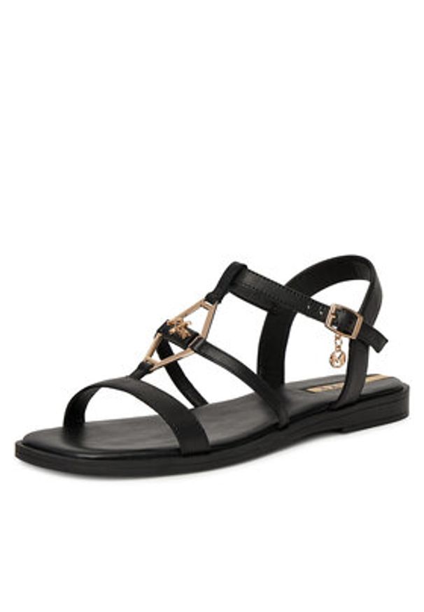MEXX Sandały MX/023C-EST Czarny. Kolor: czarny. Materiał: skóra