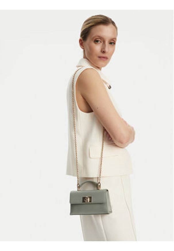 Furla Torebka 1927 WE00423 ARE000 AG700 Granatowy. Kolor: niebieski. Materiał: skórzane