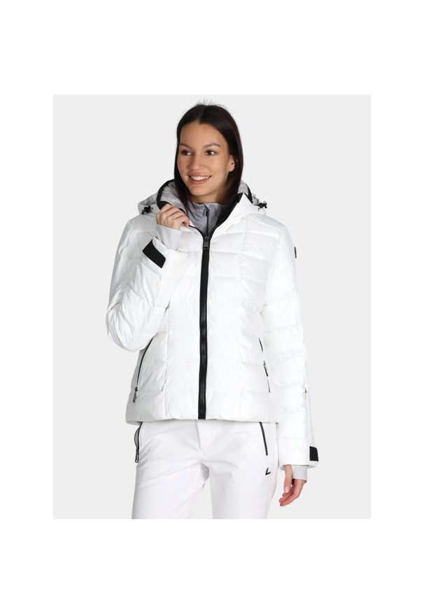 LUHTA - Kurtka Narciarska Damska Luhta Lappea. Kolor: biały. Sezon: zima. Sport: narciarstwo