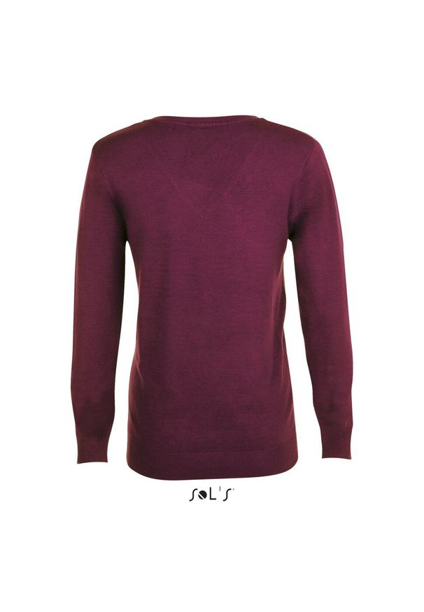 SOL'S - Sweter damski Sol's Glory. Kolor: szary. Materiał: polar. Sezon: zima