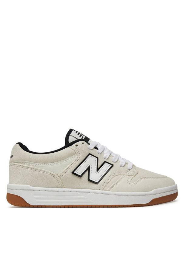 New Balance Sneakersy NM480SWG Kremowy. Kolor: kremowy. Materiał: skóra, zamsz