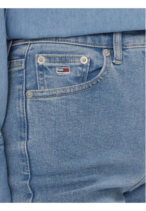 Tommy Jeans Jeansy Sylvia Hgh Flr Cg4239 DW0DW17293 Granatowy Regular Fit. Kolor: niebieski