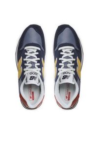 New Balance Sneakersy GM500HB2 Granatowy. Kolor: niebieski. Materiał: materiał #6