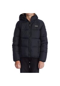 DC Shoes - Kurtka turystyczna dla dzieci Dc Shoes Square Up - Quilted Puffer. Kolor: czarny. Materiał: nylon