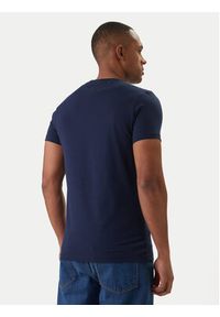 TOMMY HILFIGER - Tommy Hilfiger T-Shirt MW0MW10800 Granatowy Slim Fit. Kolor: niebieski. Materiał: bawełna #2