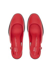 ecco - ECCO Czółenka Sculpted Lx 55 22271301294 Czerwony. Kolor: czerwony. Materiał: skóra #2