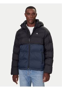 Calvin Klein Jeans Kurtka zimowa LV04RD527G Czarny Regular Fit. Kolor: czarny. Materiał: syntetyk. Sezon: zima