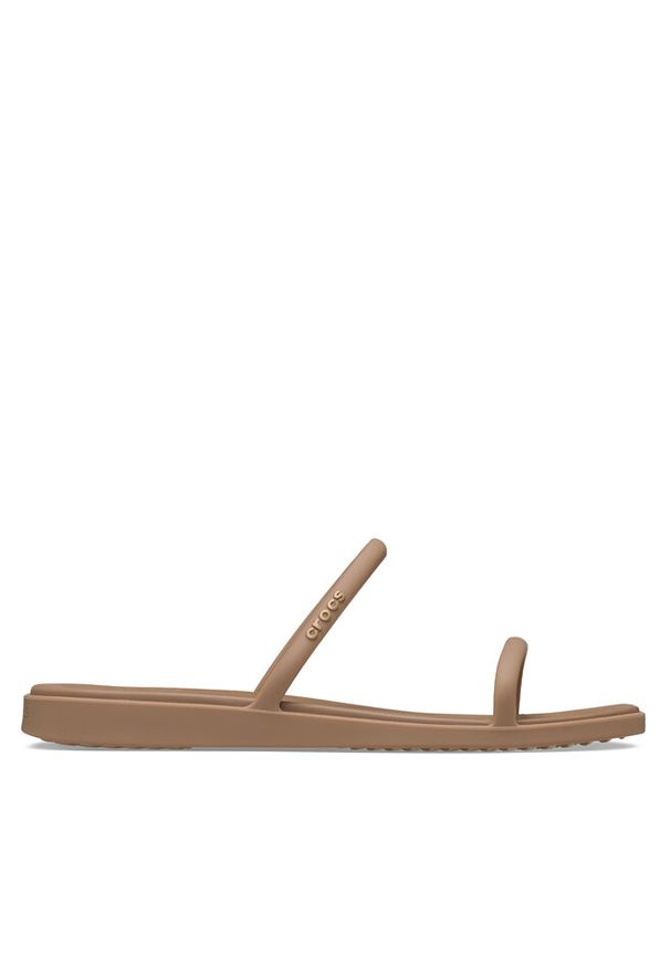 Klapki Crocs. Kolor: brązowy