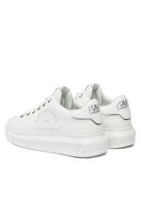 Karl Lagerfeld - KARL LAGERFELD Sneakersy KL62539F Biały. Kolor: biały. Materiał: skóra