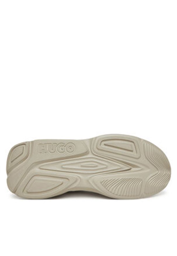 Hugo - HUGO Sneakersy Leon 50541684 Beżowy. Kolor: beżowy. Materiał: materiał