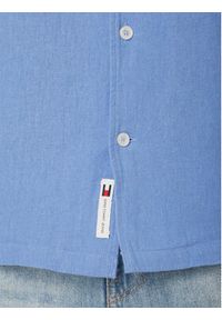 Tommy Jeans Koszula DM0DM23058 Niebieski Regular Fit. Kolor: niebieski. Materiał: len #6