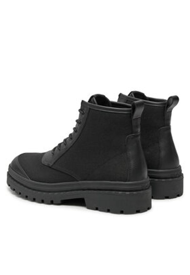 BOSS - Boss Trapery Nebular Halb Tecvlt 50523466 Czarny. Kolor: czarny. Materiał: materiał
