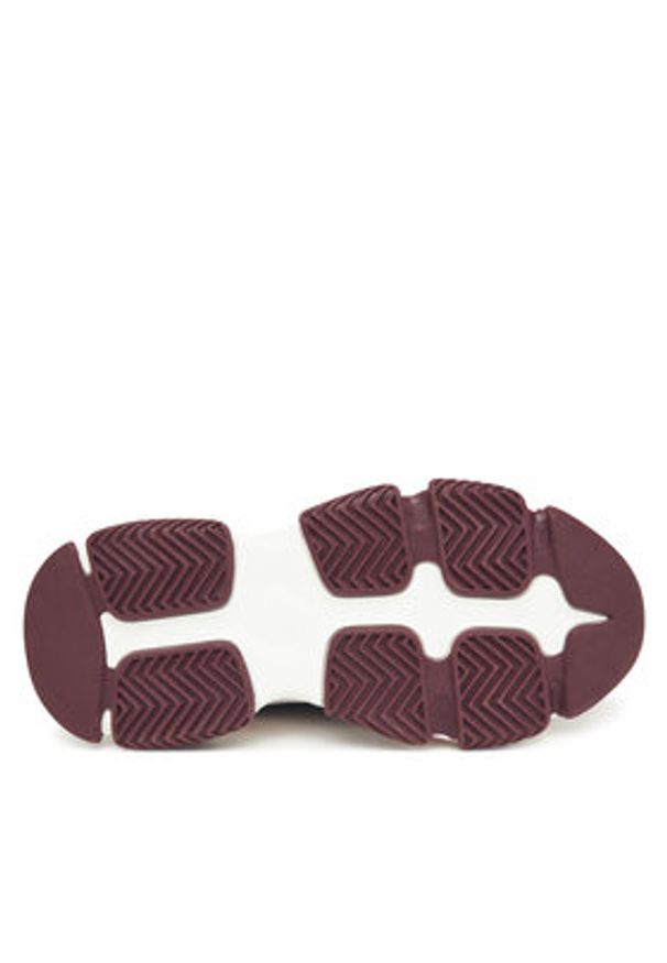Steve Madden Sneakersy SM11004652 Bordowy. Kolor: czerwony. Materiał: skóra