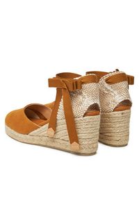 Castañer Espadryle Carina/6/002 021644 Brązowy. Kolor: brązowy. Materiał: materiał #5