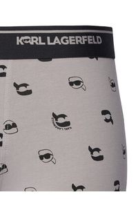 Karl Lagerfeld - KARL LAGERFELD Komplet 3 par bokserek A3M47008 Kolorowy. Materiał: bawełna. Wzór: kolorowy #8