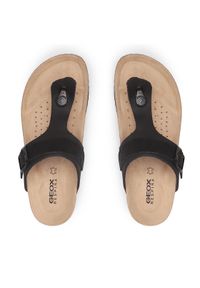 Geox Japonki D Brionia K D35LSK 00032 C9999 Czarny. Kolor: czarny. Materiał: nubuk, skóra #1