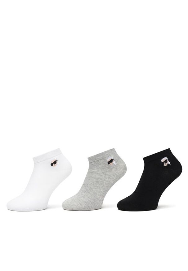 Karl Lagerfeld - KARL LAGERFELD Skarpety krótkie A4M47044 Kolorowy. Materiał: bawełna. Wzór: kolorowy