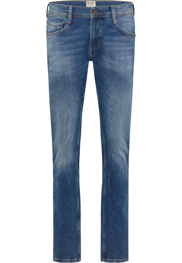 Mustang - MUSTANG OREGON TAPRED MĘSKIE SPODNIE JEANSOWE JEANSY DENIM BLUE 1013215 5000 684
