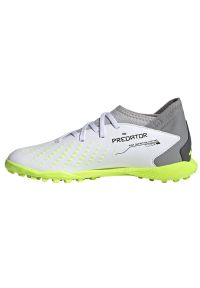 Adidas - Buty adidas Predator Accuracy.3 Tf Jr IE9450 białe białe. Kolor: biały. Materiał: materiał #5