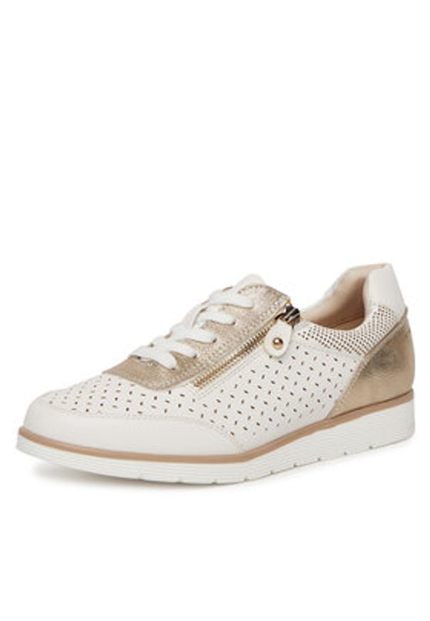 Clara Barson Sneakersy WS10003-07 Biały. Kolor: biały. Materiał: skóra