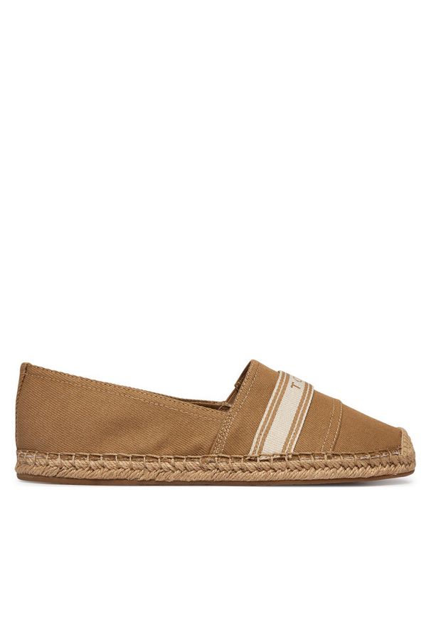 TOMMY HILFIGER - Espadryle Tommy Hilfiger. Kolor: brązowy