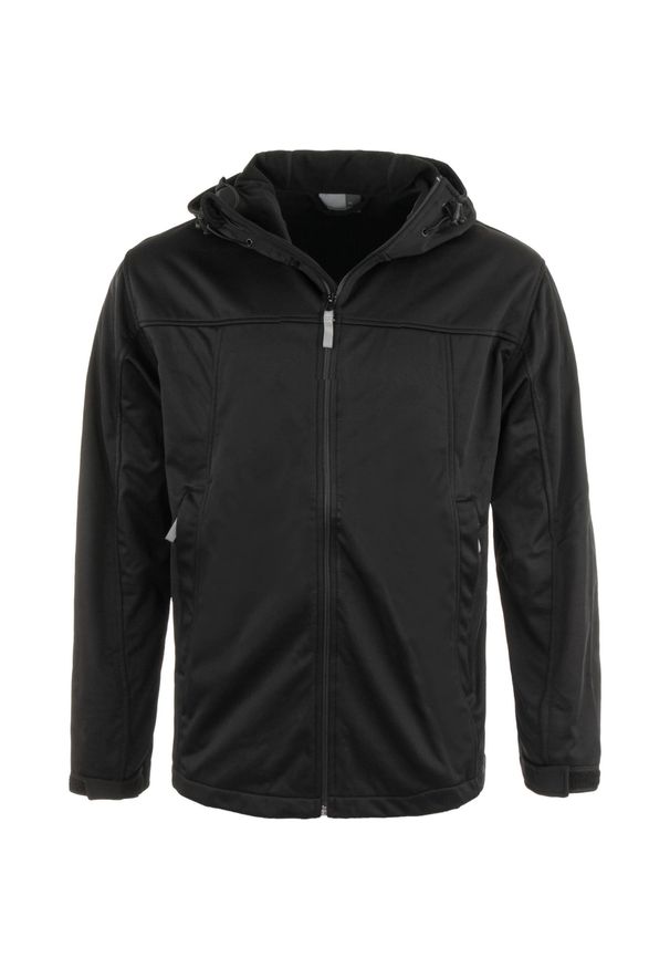 GOLF - Promodoro Hoody męska kurtka softshell, S. Typ kołnierza: golf. Kolor: fioletowy. Materiał: softshell. Sport: golf